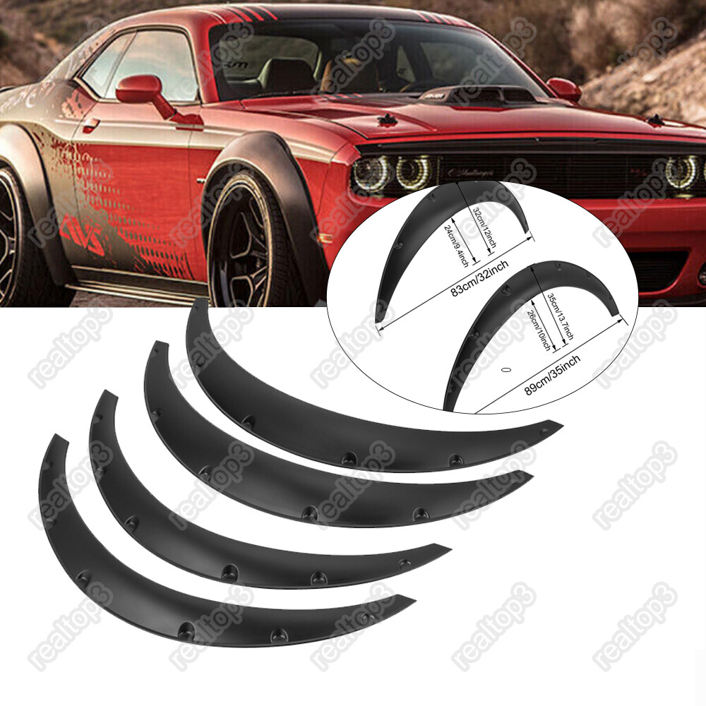 Extended Fender Flares Wide Body Wheel Arches for Toyota Tacoma 1995-2004 2Size