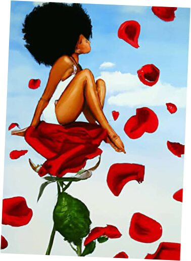 5D Diamond Art Painting Kit African Women Full Drill by Number Kits, African