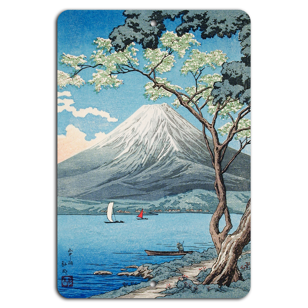 Majestic Fuji Serene Spring Landscape View