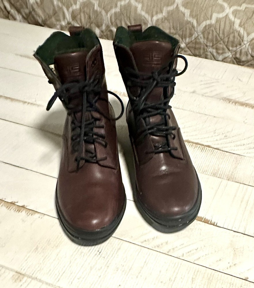 Ariat Expedition insulated riding Lace Up boot brown vintage Size 6 B