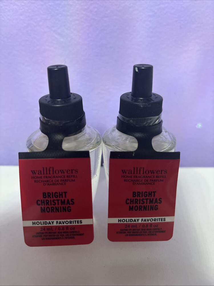 Bath & Body Works Bright Christmas Morning 2- Pack Wallflower Refill