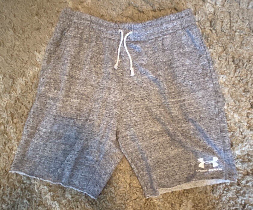 Under Armour Shorts Adult Extra Large Gray Graphic Sweats