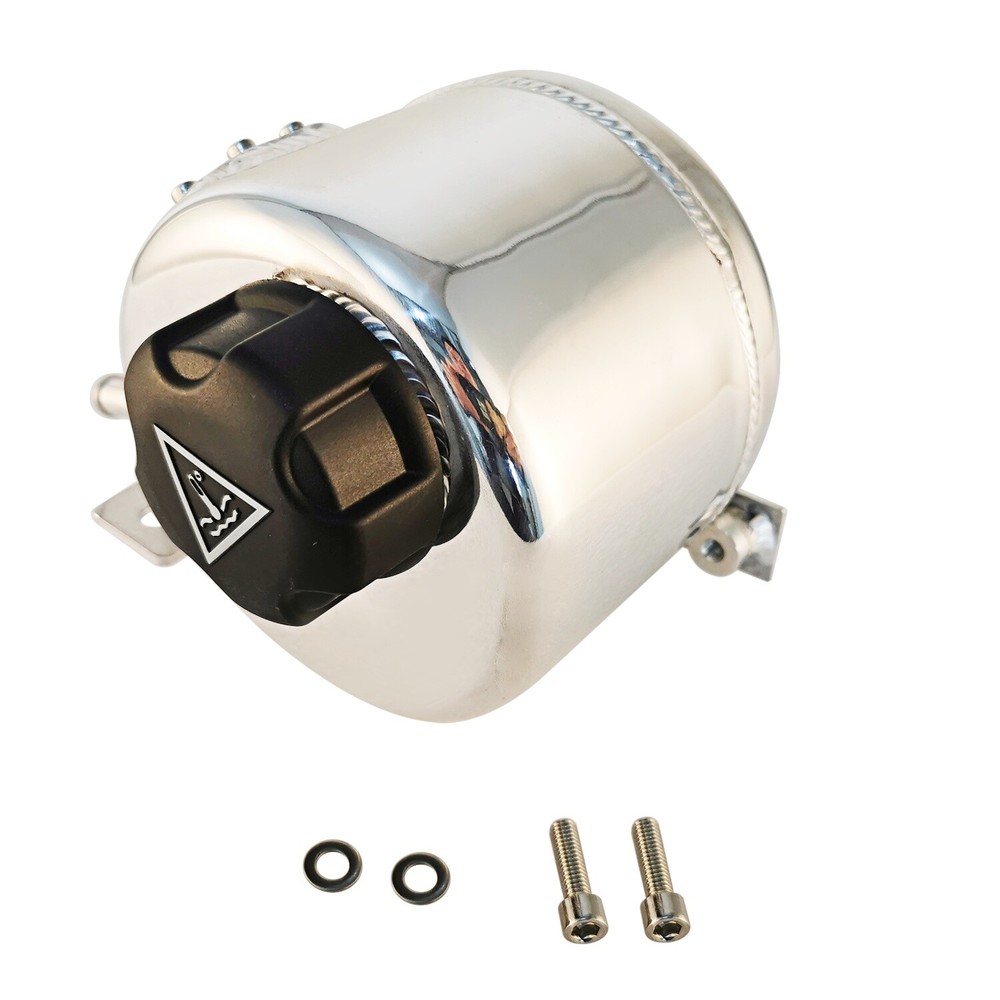 Aluminum Radiator Coolant Expansion Tank FOR 02-06 R53 2005-08 R52 MINI Cooper S