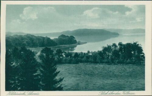 Postcard Holstein Switzerland (9783) view over the cellar lake