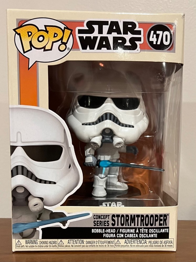 Funko POP Star Wars Concept Series Stormtrooper Figure #470