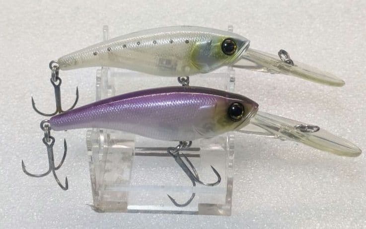 Jackal Soul Shad 2-Piece Set Used Fishing Lures with Wear