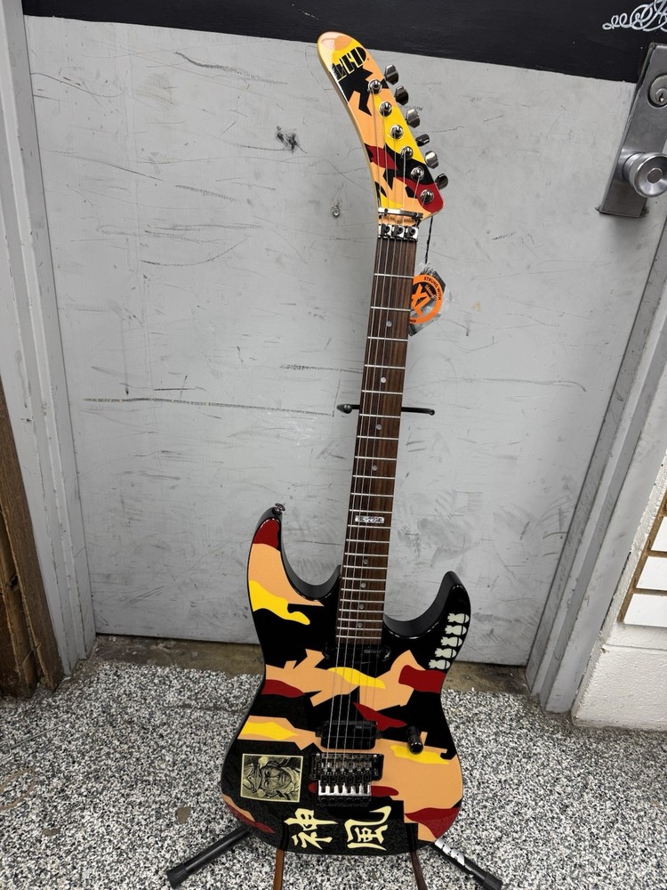 ESP LTD GL-200K George Lynch Signature Kamikaze Electric Guitar Floyd Rose