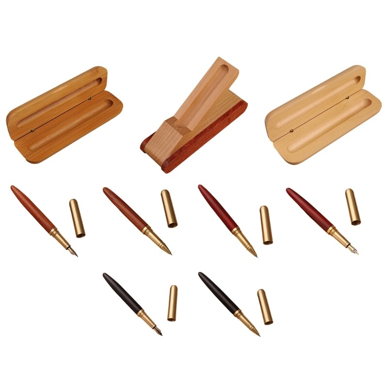 Fountain Pen Rollerball Gel Pen Write Smoohtly for Wedding Office