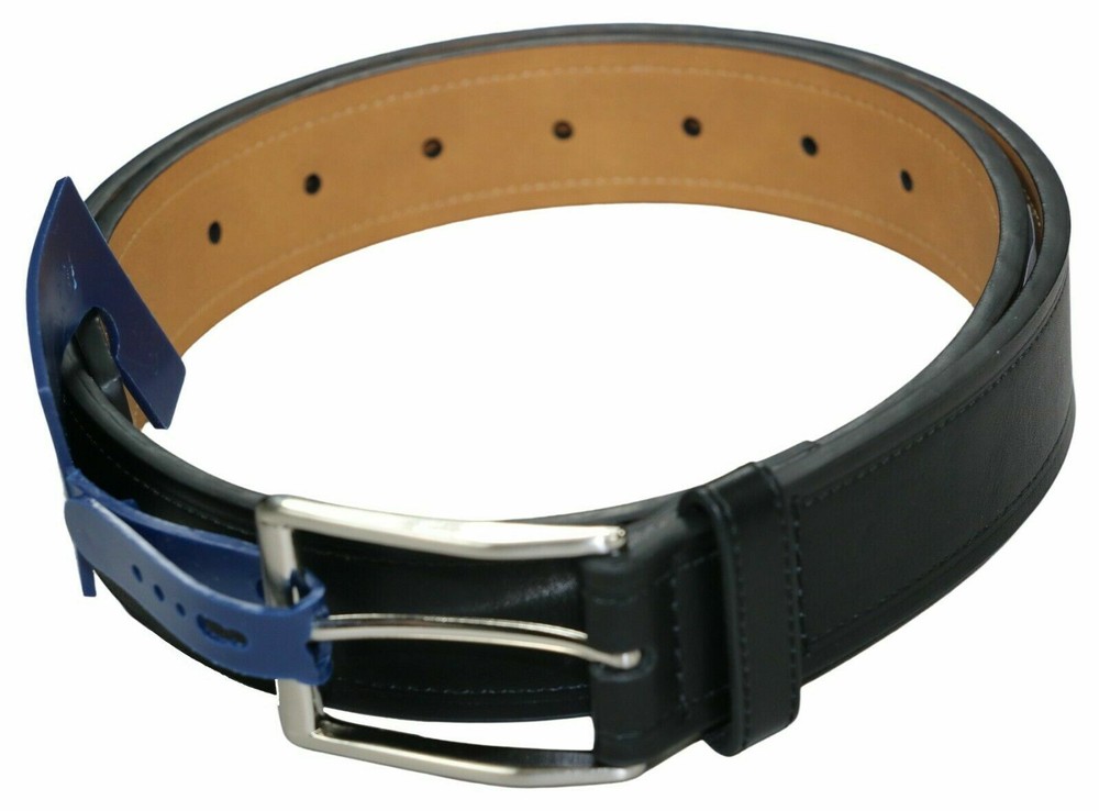 Club Room Faux Leather Casual/Dress Men's Belt  Black Waist  SIZE 42-44