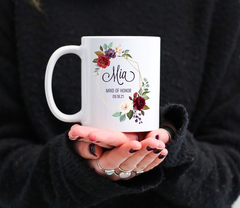 Maid Of Honor Proposal Maid Of Honor 2021 Gifts Personalized Maid Of Honor Mug