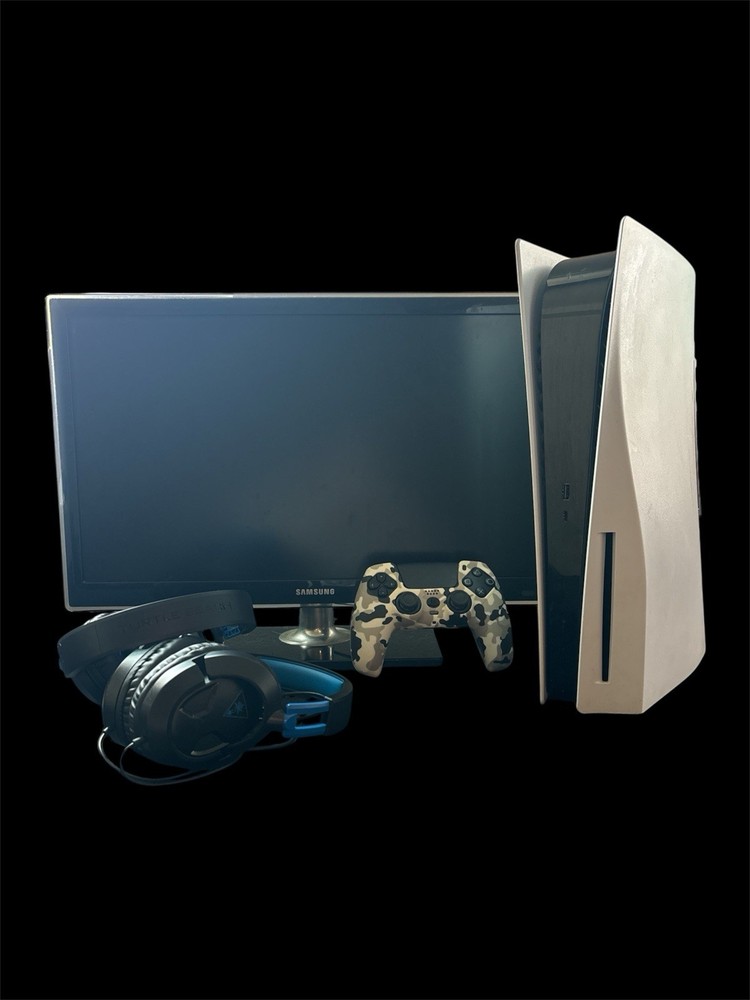 Ps5 Bundle Monitor Controller 2 Headsets