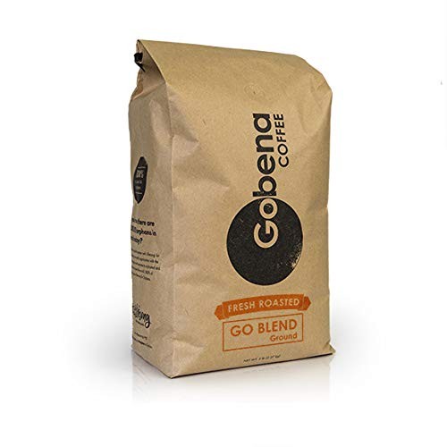 5lb Go-Blend Ground Fresh Roasted Coffee, Dark Roast, 100% Arabica Specialty ...