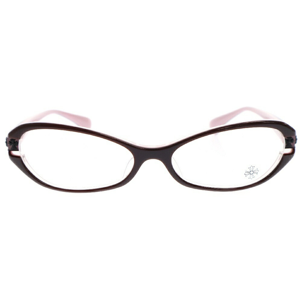 Chrome Hearts Size 52 16-128 Jelly Donut Ch Cross Motif Eyewear Glasses