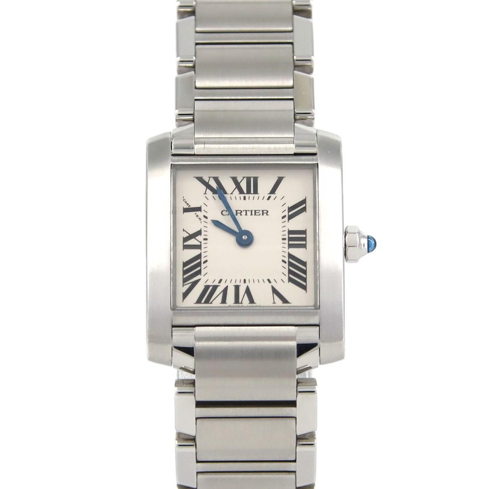 Authentic Cartier Tank Francaise SM W51008Q3 SS Quartz  #260-007-317-1164
