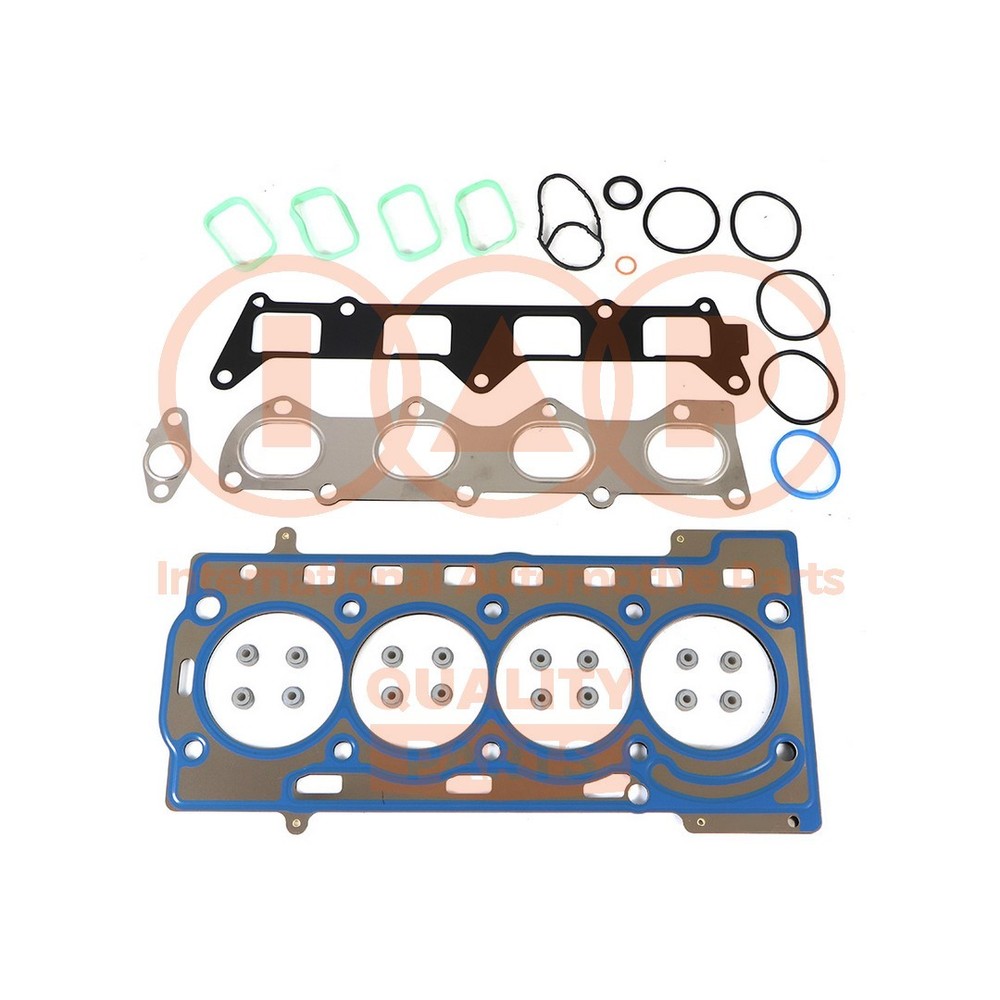Gasket kit, head 116-50040 IAP QUALITY PARTS for Audi VW SKODA