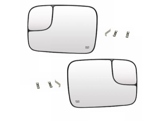 For 2005-2009 Dodge Ram 3500 Door Mirror Glass Set 38325PTKF 2008 2007 2006