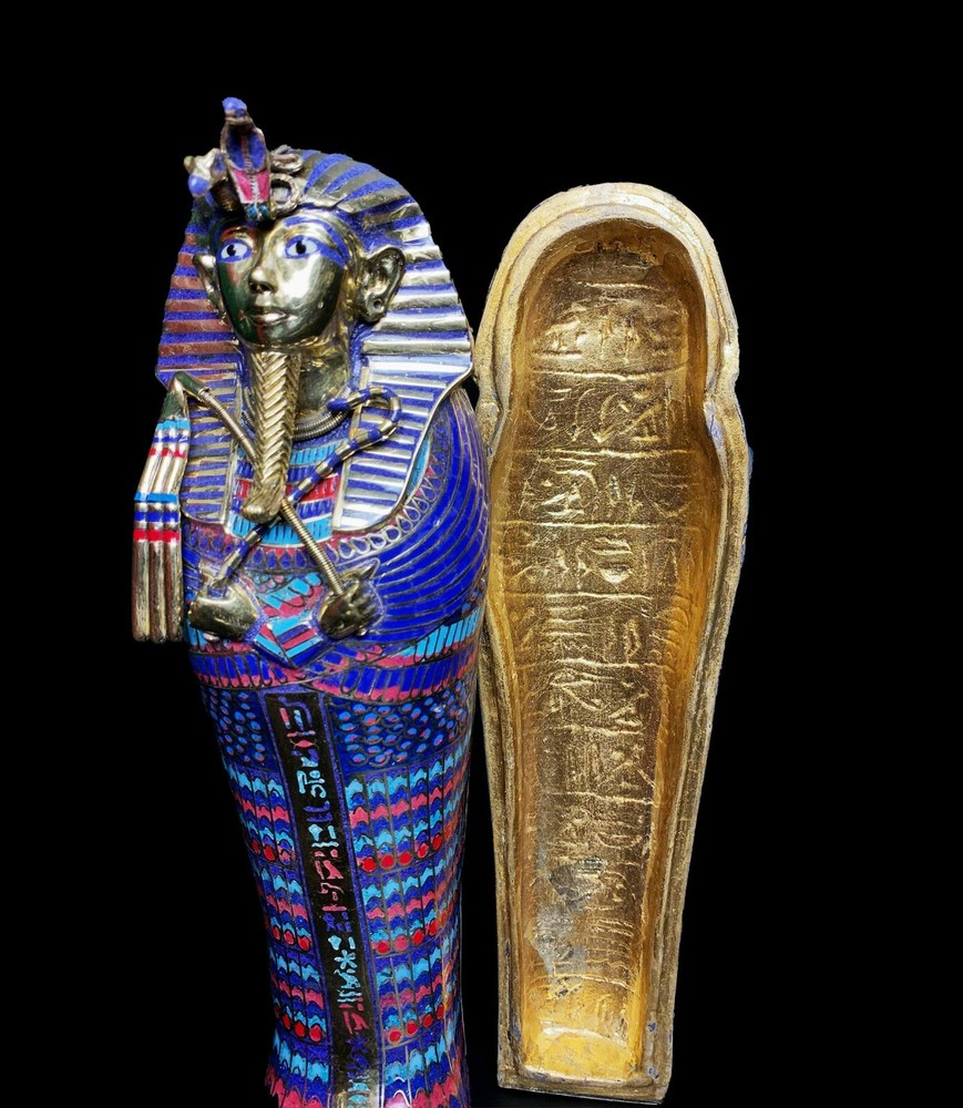 Replica KING TUTANKHAMUN tomb Inlaid with the Natural gemstones