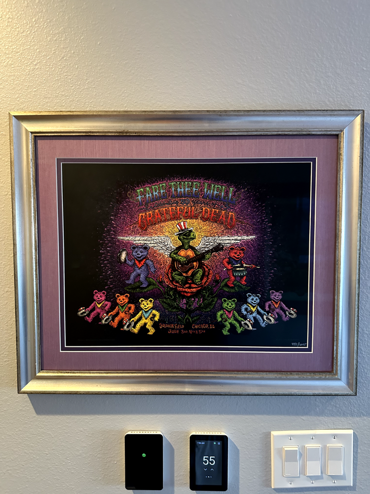 Grateful Dead Fare Thee Well Soldier Field Chicago 2015 Concert Poster #2