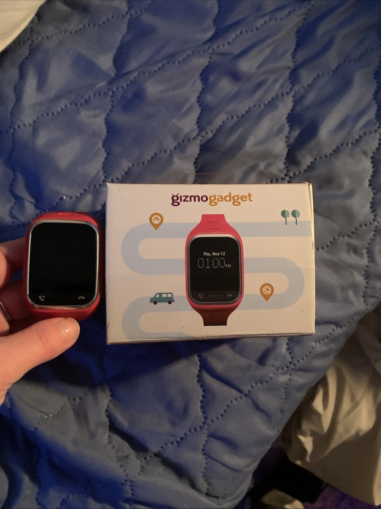 LG Gizmo Gadget LG-VC200 Kid's Verizon Touchscreen GPS Smart Watch Red Band