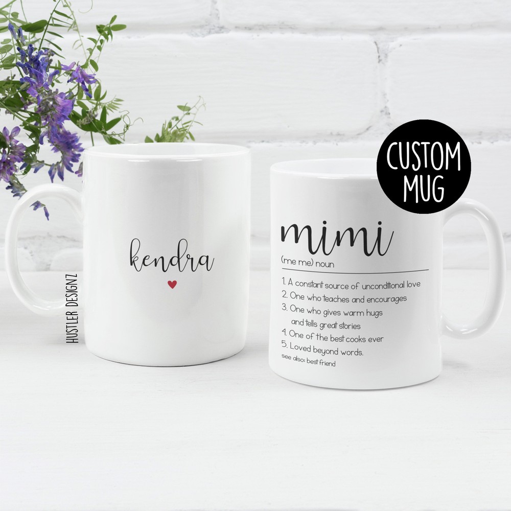 Mimi Definition Mimi Gift Personalized Mug Mimi Mug Gift For Mimi Birthday Gift