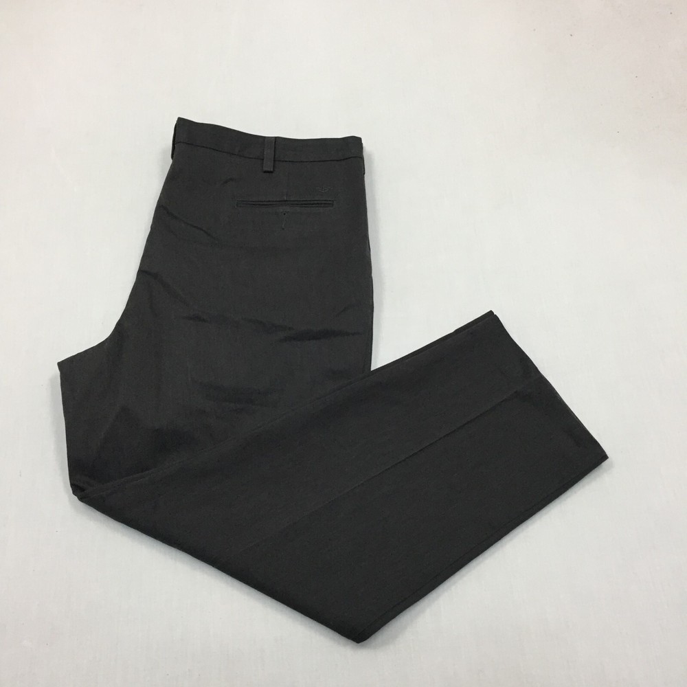 Dockers D3 Chino Trousers Cotton Pants Straight Fit Mens Size 42W 30L Grey