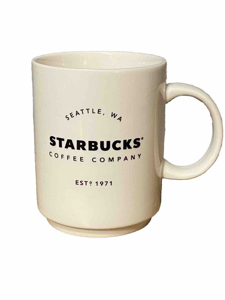 Starbucks 2018 14oz Seattle WA Est 1971 Coffee Mug