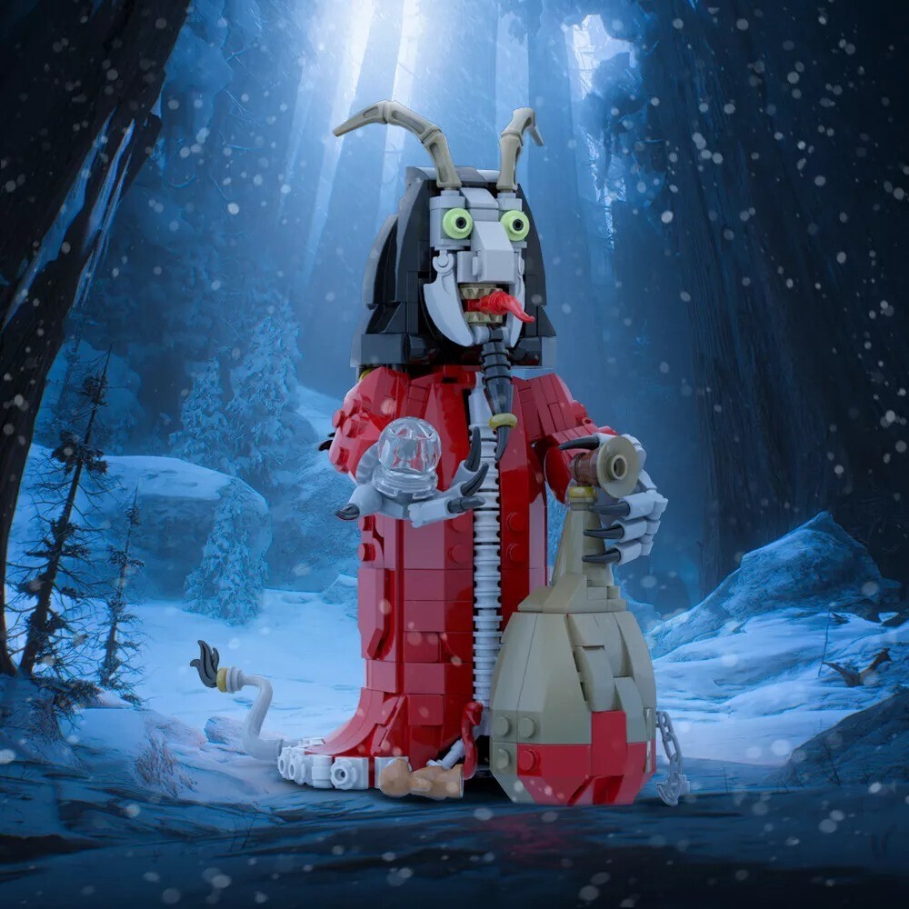 Krampus Horror Figure Building Blocks Set 546pcs Bricks Halloween Gift for Adult