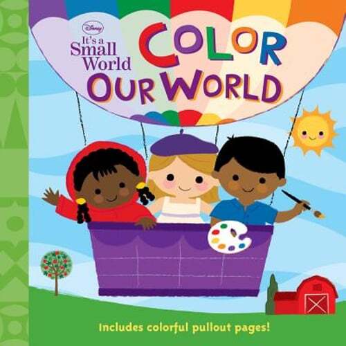Disney It's a Small World Coloring Book Pre-Owned