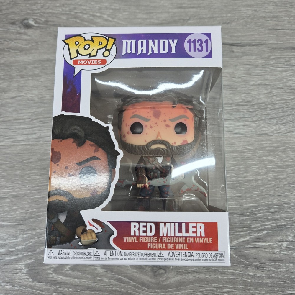 Funko Pop! Horror Movies Mandy Red Miller Bloody #1131 Vaulted Vinyl Figure