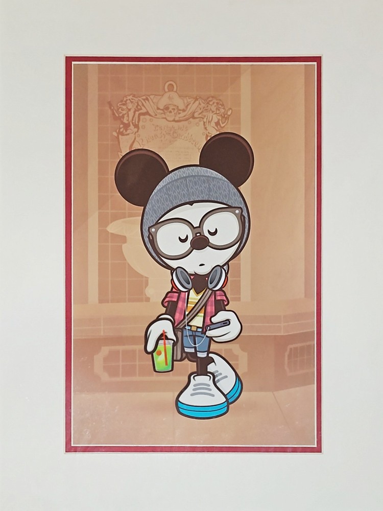 Disney Hipster Art Print by Jerrod Maruyama - A Hipsters Life For Me