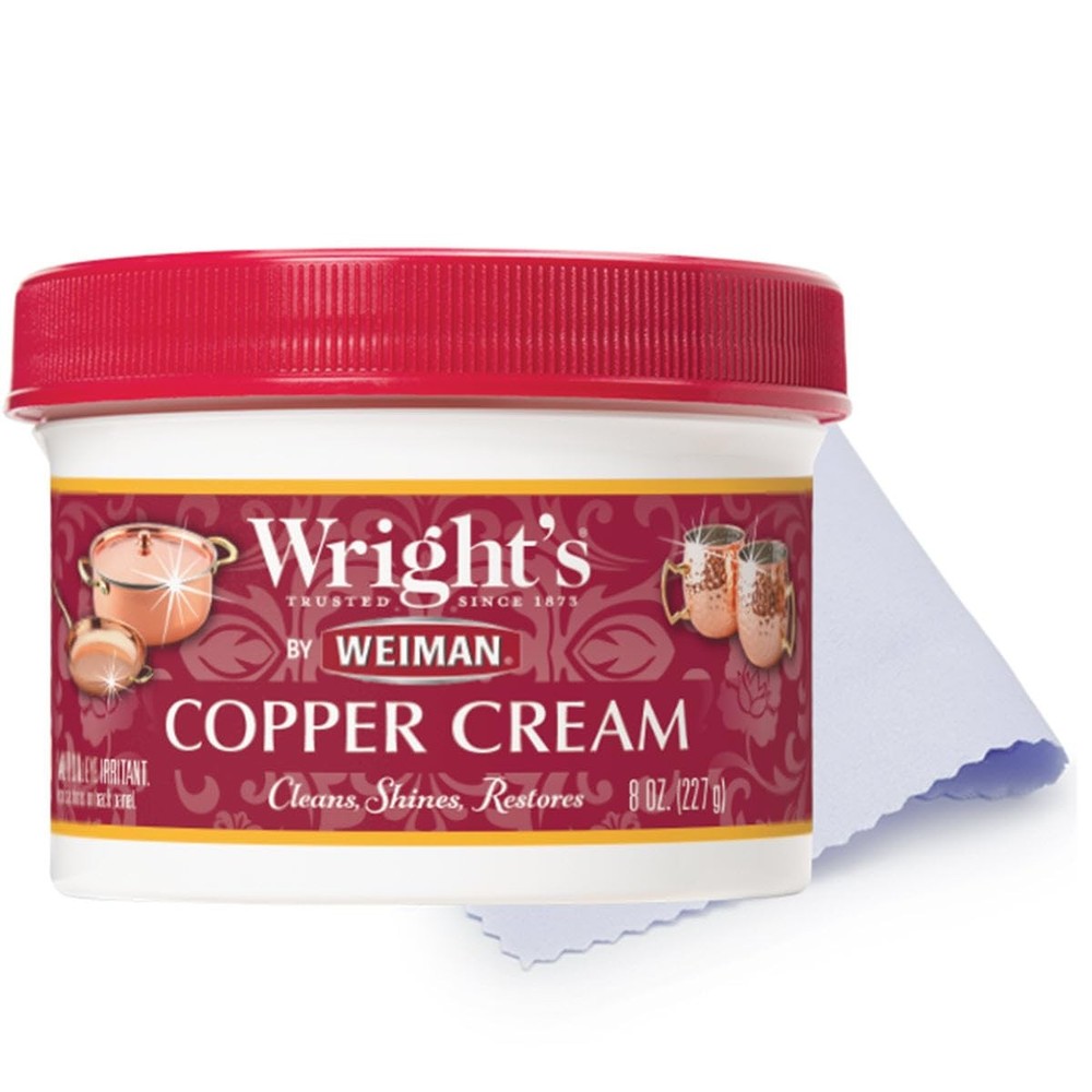 Weiman Cream Copper Brass Cleaner Gently Removes Tarnish