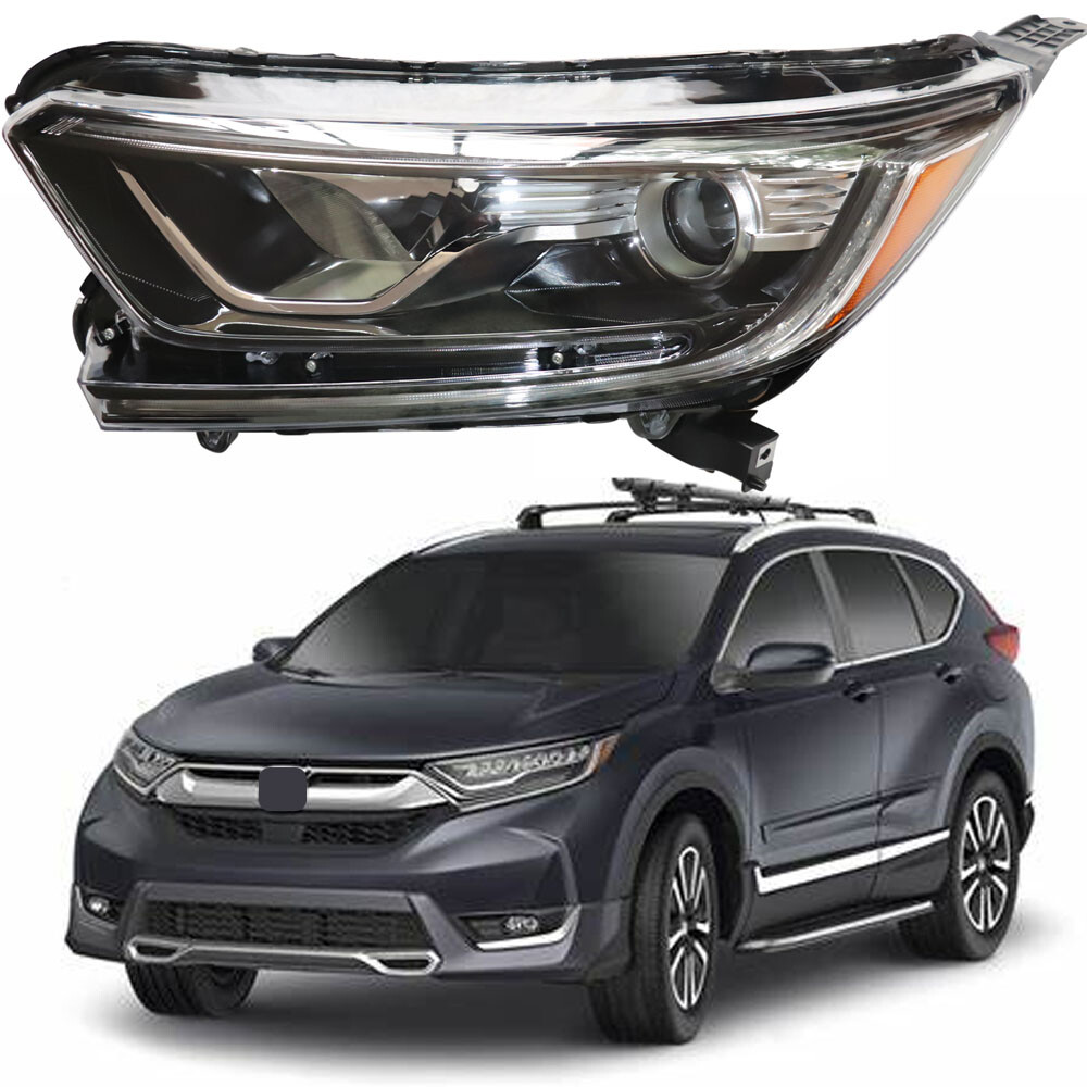 For 2017 2018 2019 2020 2021 Honda CR-V CRV Left LH Halogen W/ LED Headlight OEM