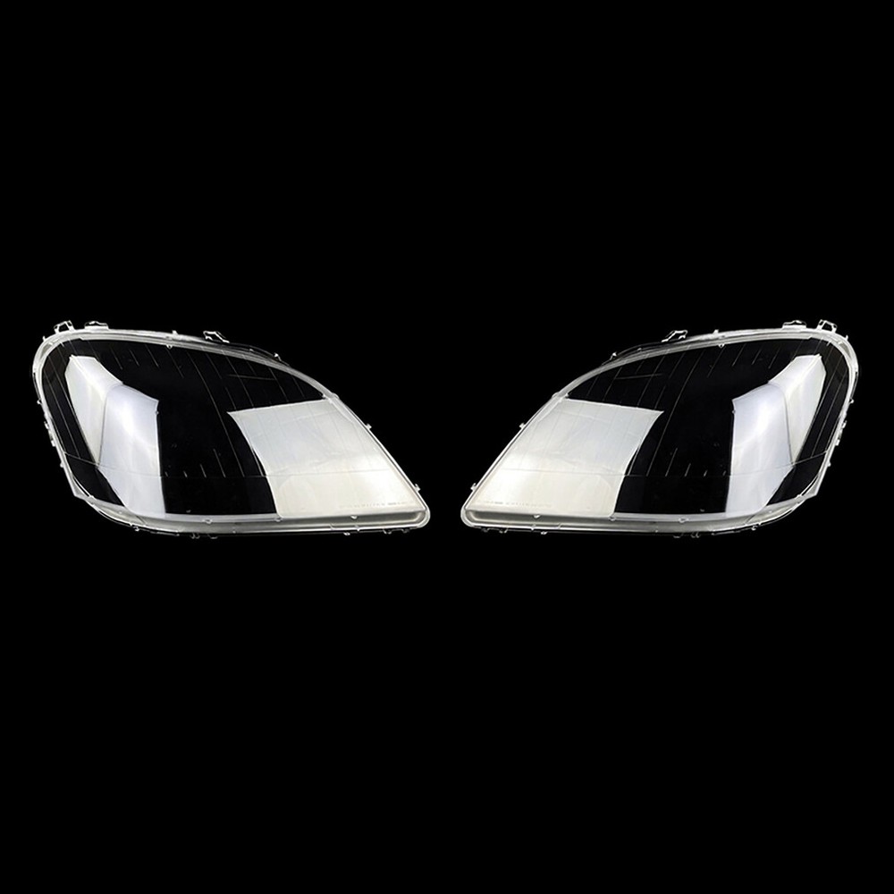 For 2005-2009 Mercedes-Benz W164 ML Class Pair Headlight Lens Cover Transparent