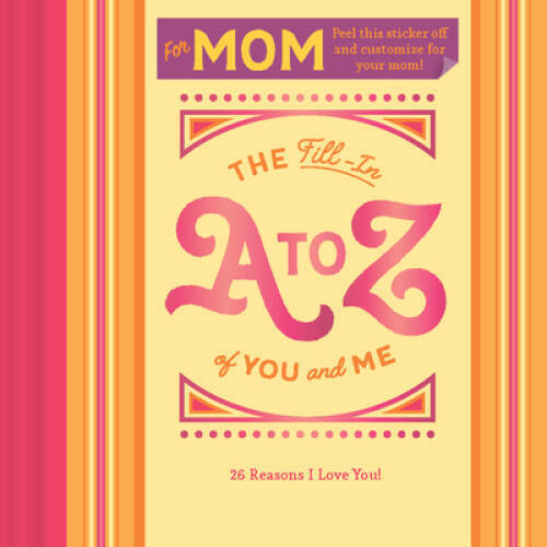 A to Z Fill-in Book of You and Me - Good Condition