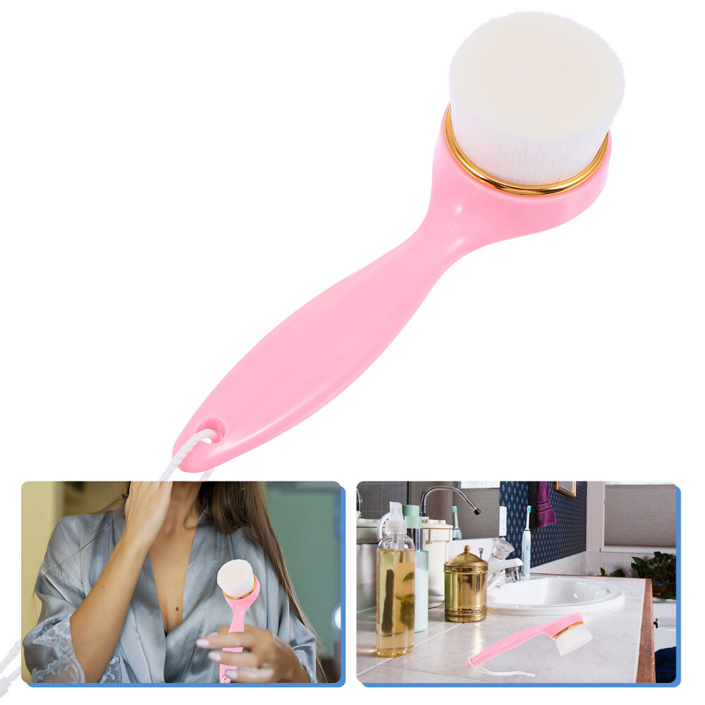 Face Washing Cleansing Brush Tool Handhold Manual Facial Brush for Woman
