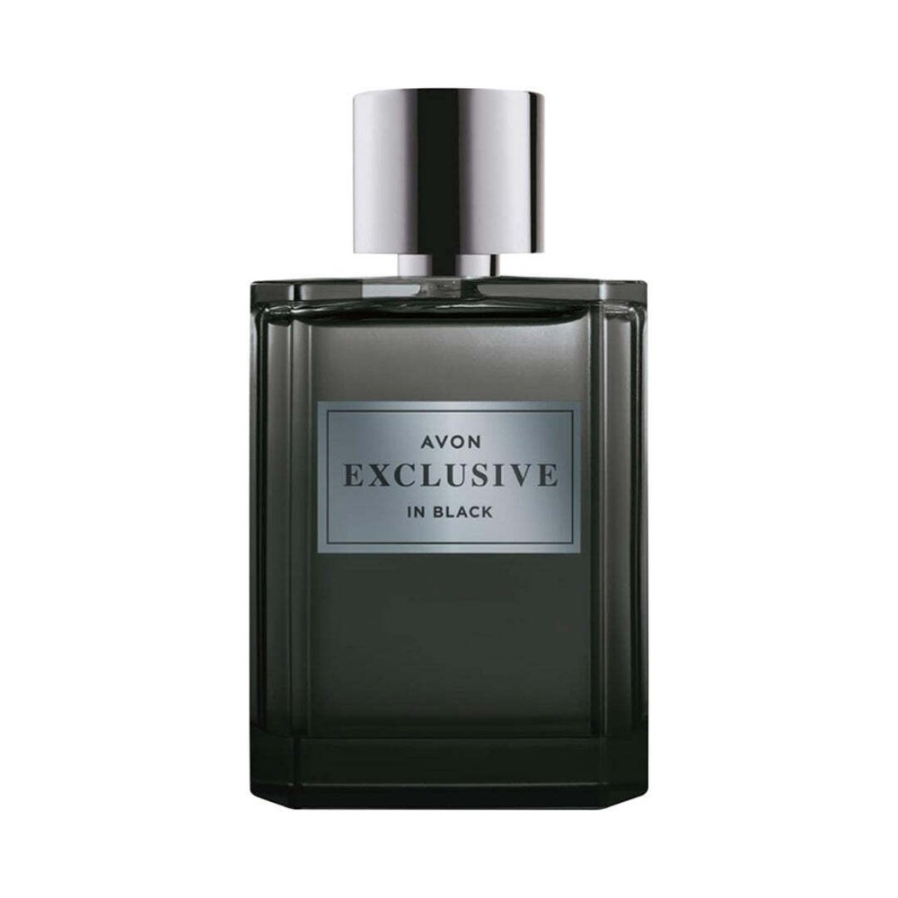 Exclusive in Black Deo Cologne Herbal Woody Body Fragance 75ml Avon