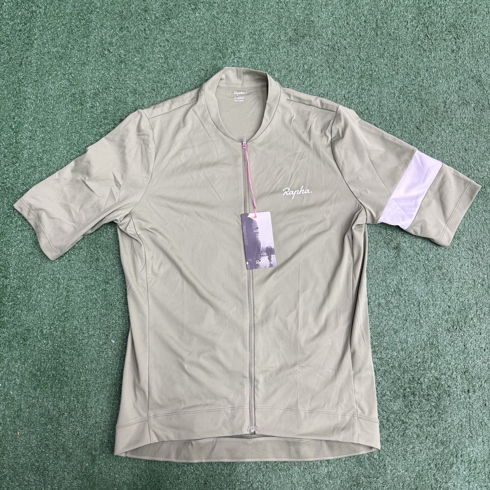 Raphas Core Jersey Mens Extra Large Olive Green Cyclist Cycling Biking Gym