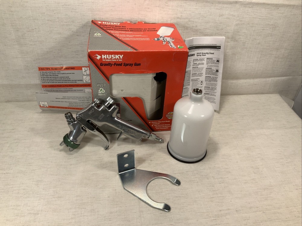 Husky Gravity Feed HVLP Spray Gun HDS790 Paint Tool
