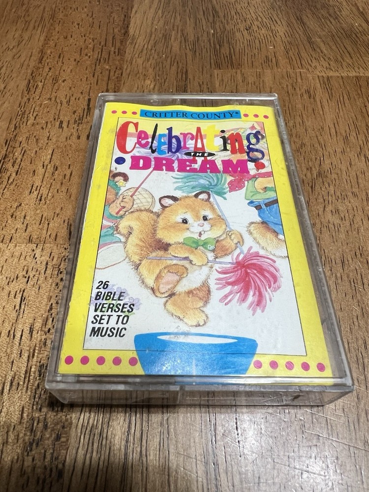Bible Songs Cassette Tape 1993 Vintage Children's 26 Bible verses set to music
