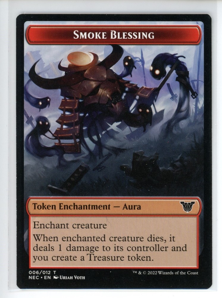 SMOKE BLESSING // GOBLIN DOUBLE-SIDE Neon Dynasty Commander #6//5 NEC(NM+)(MTG)