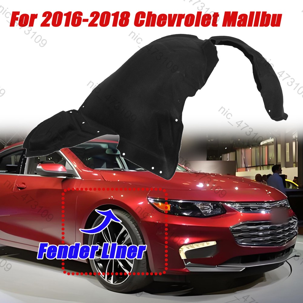 Front Right Side Fender Liner For 2016-2018 Chevrolet Malibu 84062807 GM1249265