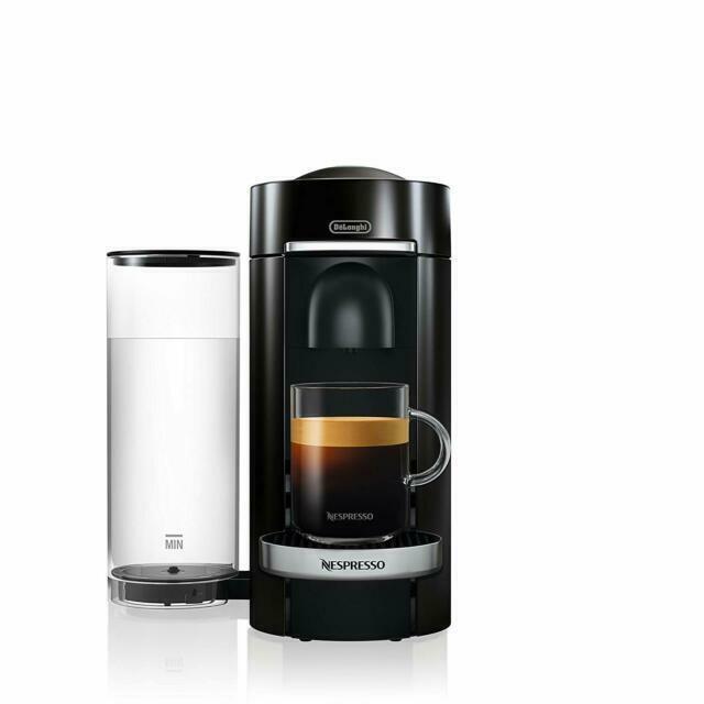 DeLonghi VertuoPlus Deluxe Black Nespresso Coffee Machine ENV155B