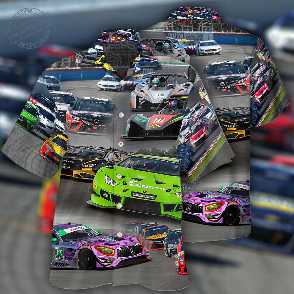 Racing car real   Hawaiian shirt 3D HAWAII Mother Day Gift