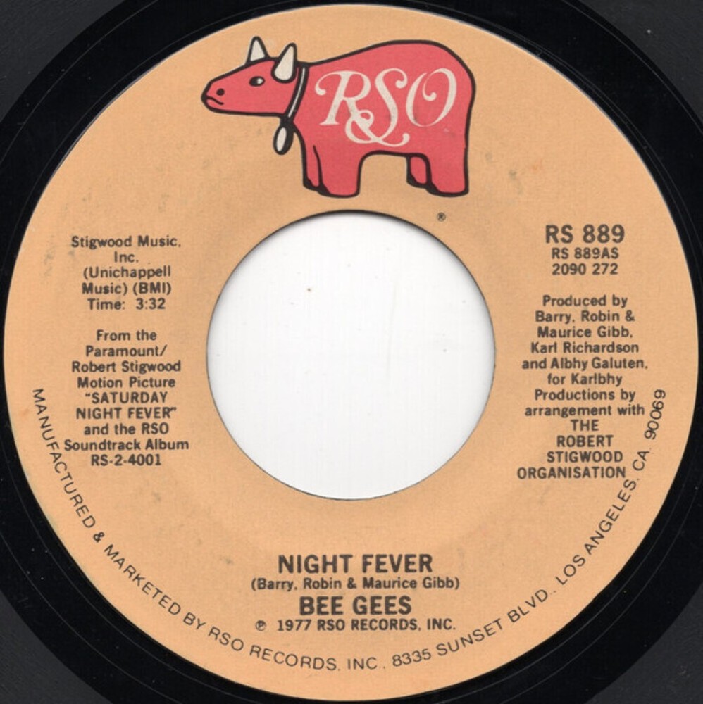 Bee Gees - Night Fever - RSO - RS 889 - 7