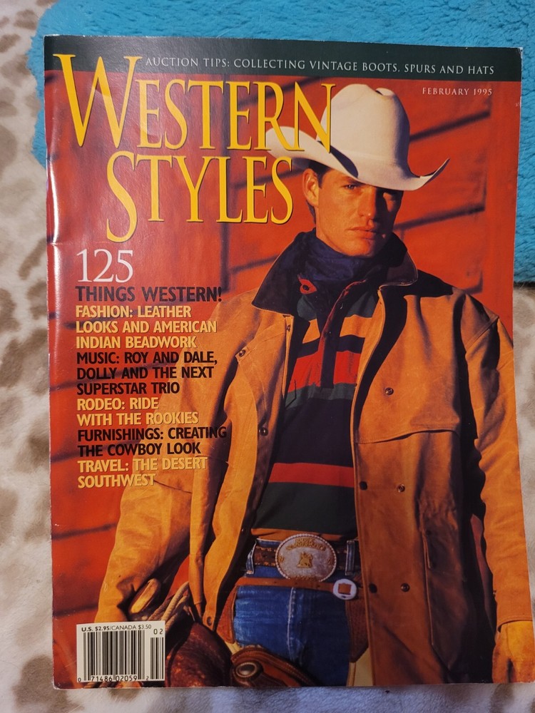 Western Styles 2-1995 125 Things Western Leather Look American Beadwork