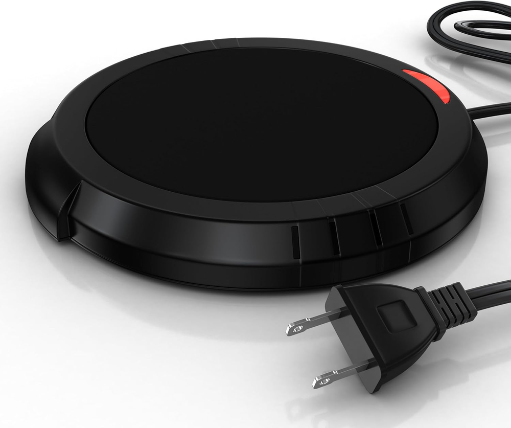 Candle Warmer Plate Safely Releases Scents without a Flame- Used as Candle Jar W