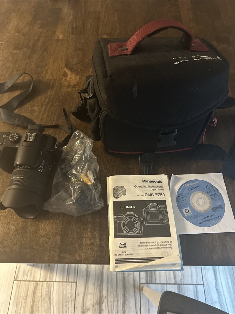 Panasonic LUMIX DMC-FZ50 10.1MP Digital Camera - Black