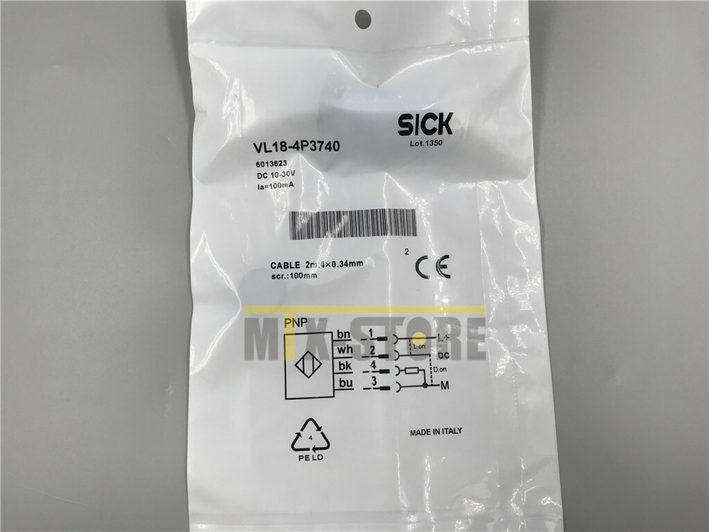 1PC Brand New Ones SICK VL18-4P3740 Sensor&Proximity Switch