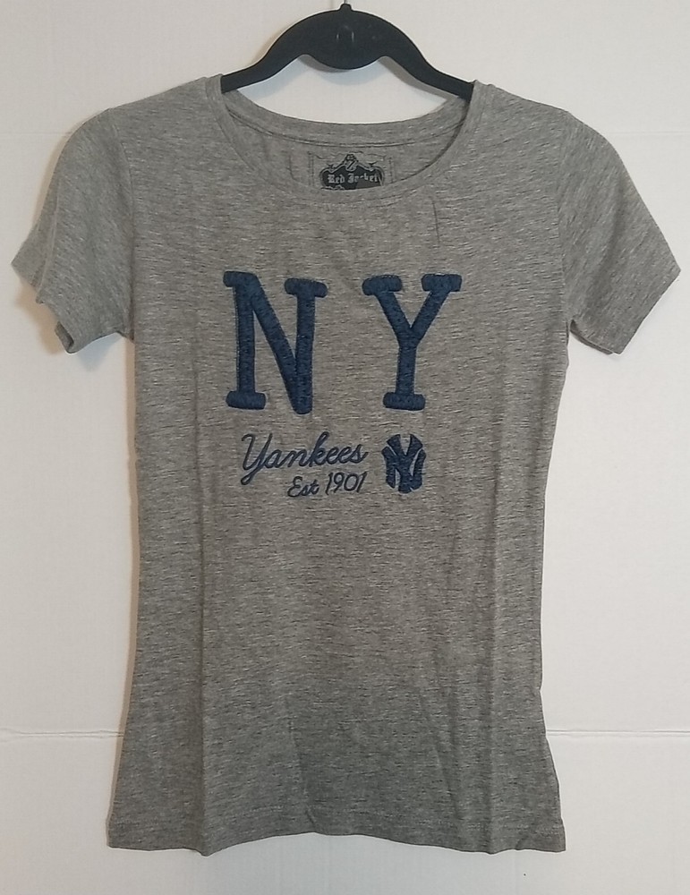 New York Yankees EST 1901 Red Jacket Shirt Kids Small