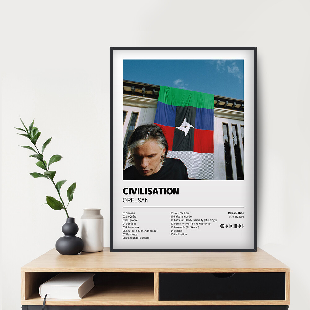 Civilisation - Orelsan Album Poster 20x30 24x36